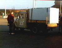 The repeater Hutt on the truck at the WREPB depo